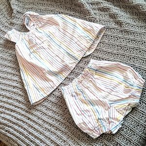 Hanna Andersson toddler girl outfit 80/2T